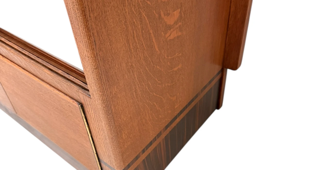 Modernist Art Deco Cabinet by Anton Lucas for N.V. Meubelkunst Leiden, 1920s